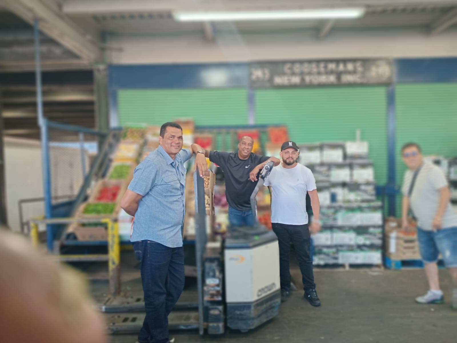 José Luis Arias en Coosemans New York, Hunts Point