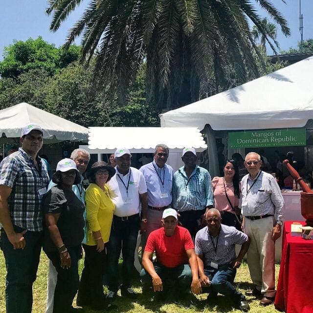 Pabellón Mangos of Dominican Republic en la Feria del Mango