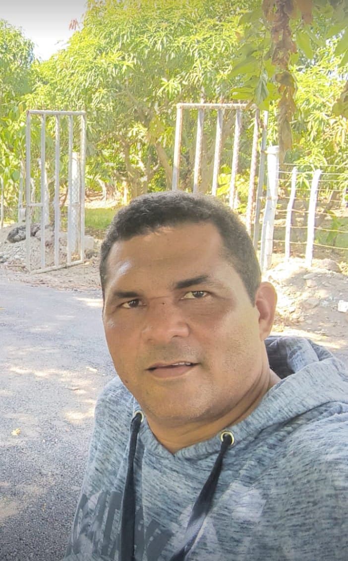 José Luis en la finca